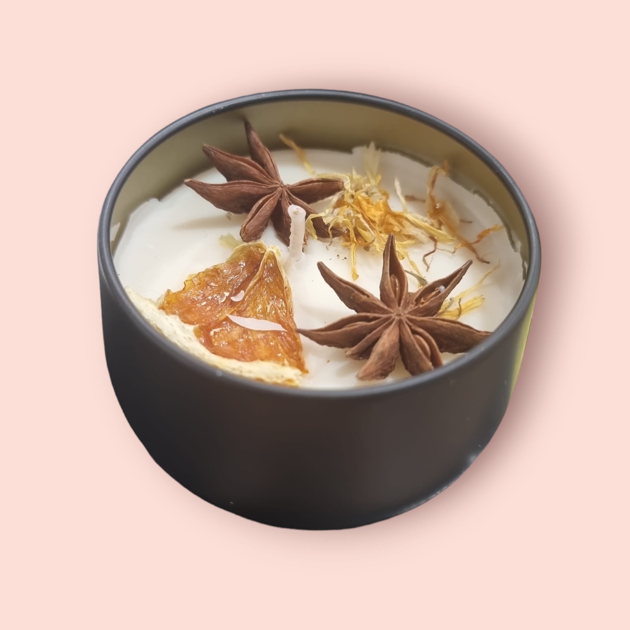 Golden Hour Winter Candle Tin